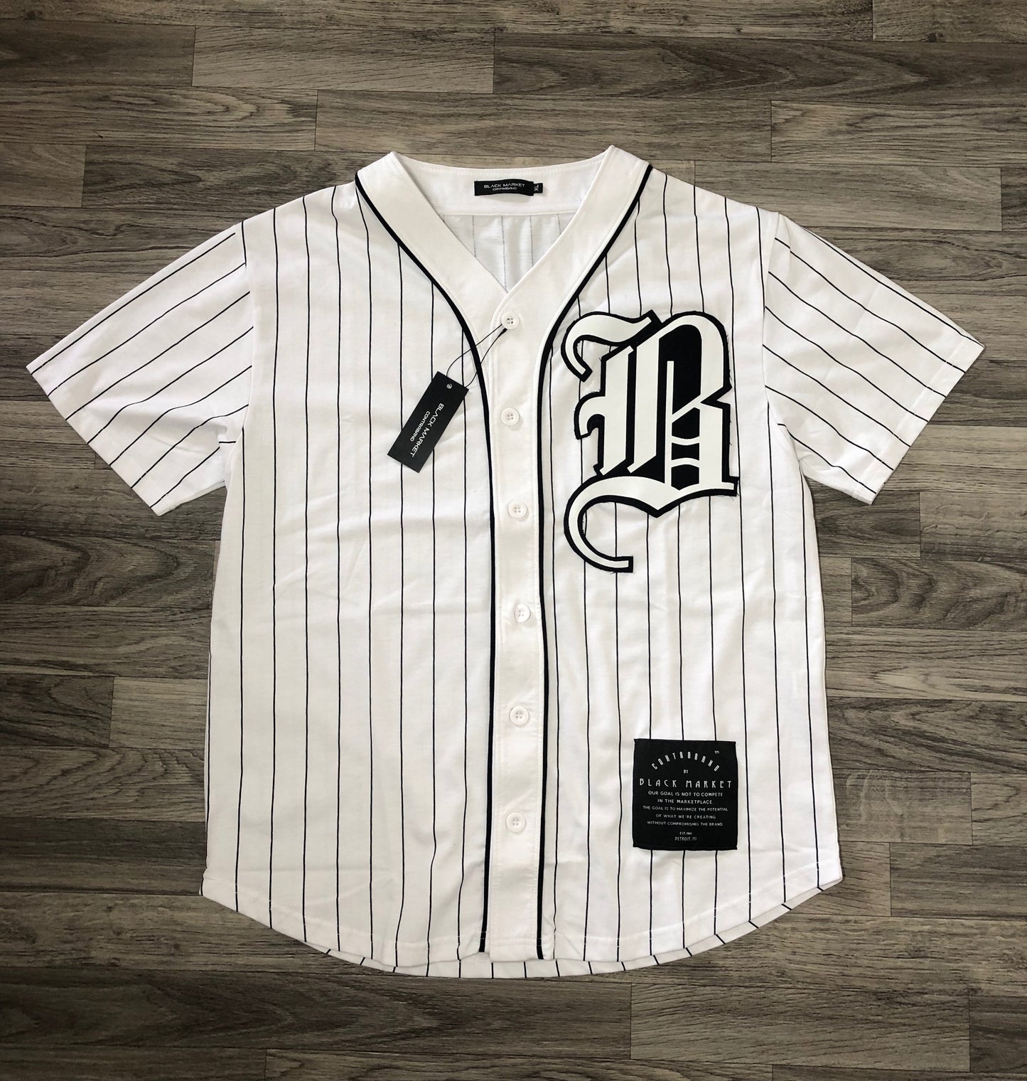 BMC deconstructed B baseball Jersey