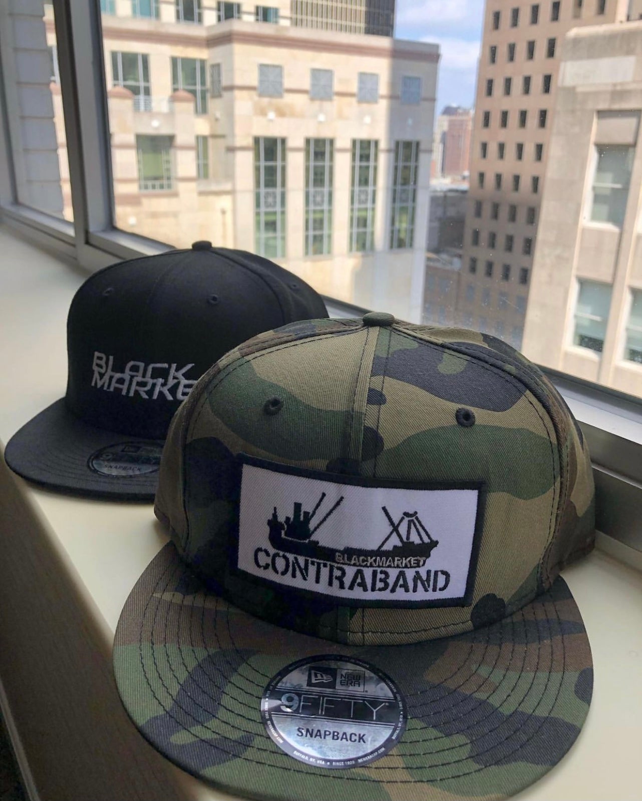 BMC x New Era ship logo snapback hat