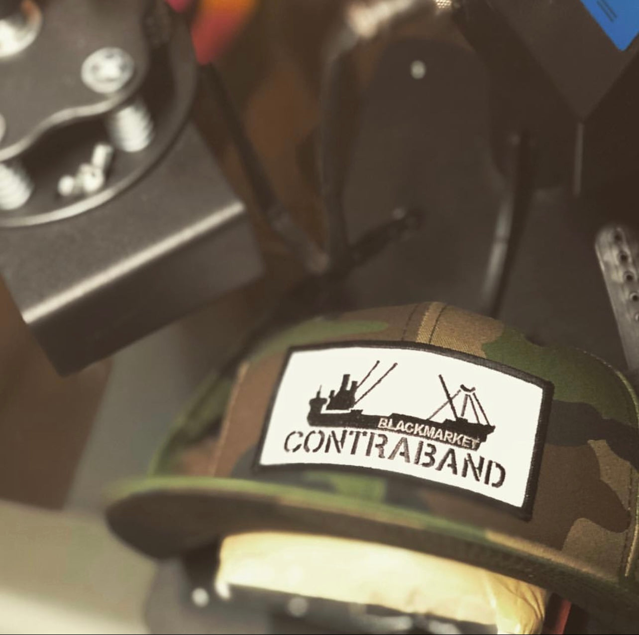 BMC x New Era ship logo snapback hat