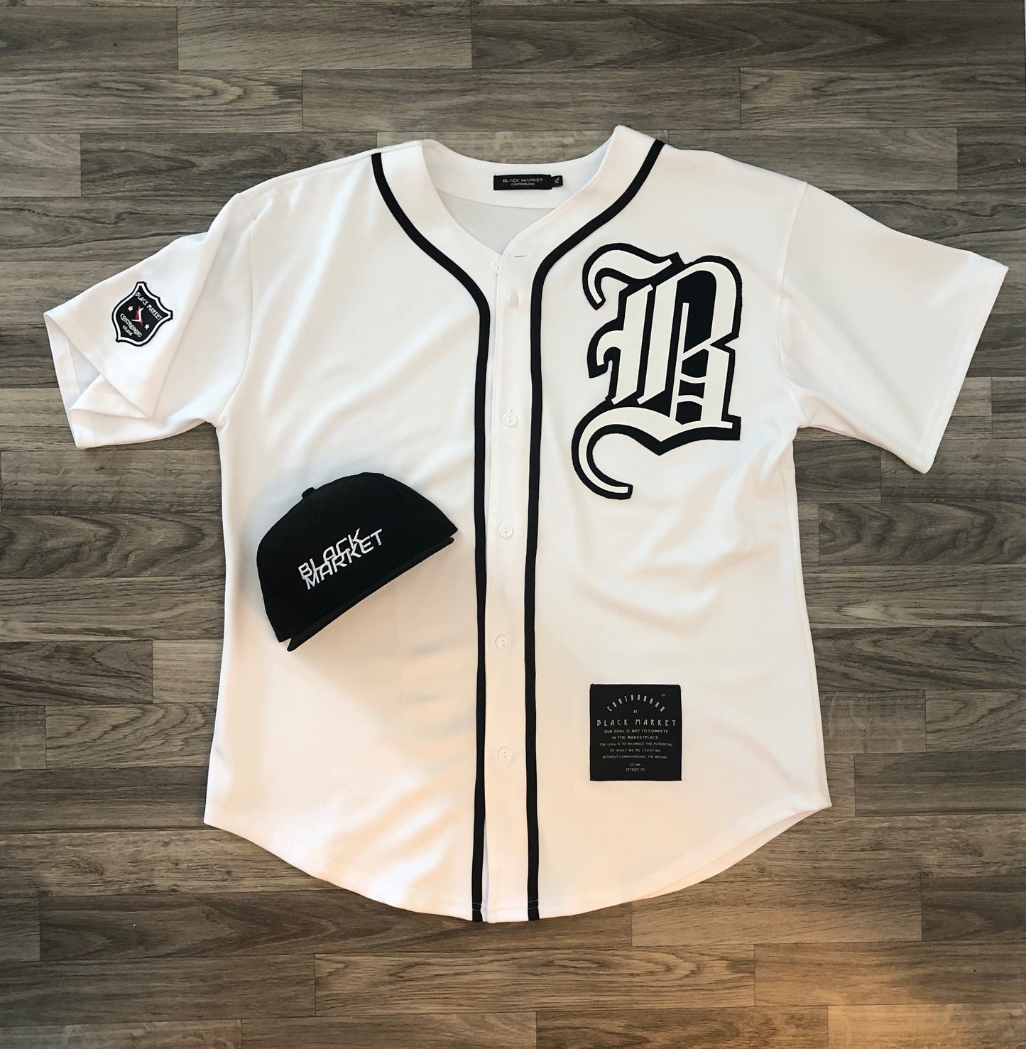 BMC deconstructed B baseball Jersey