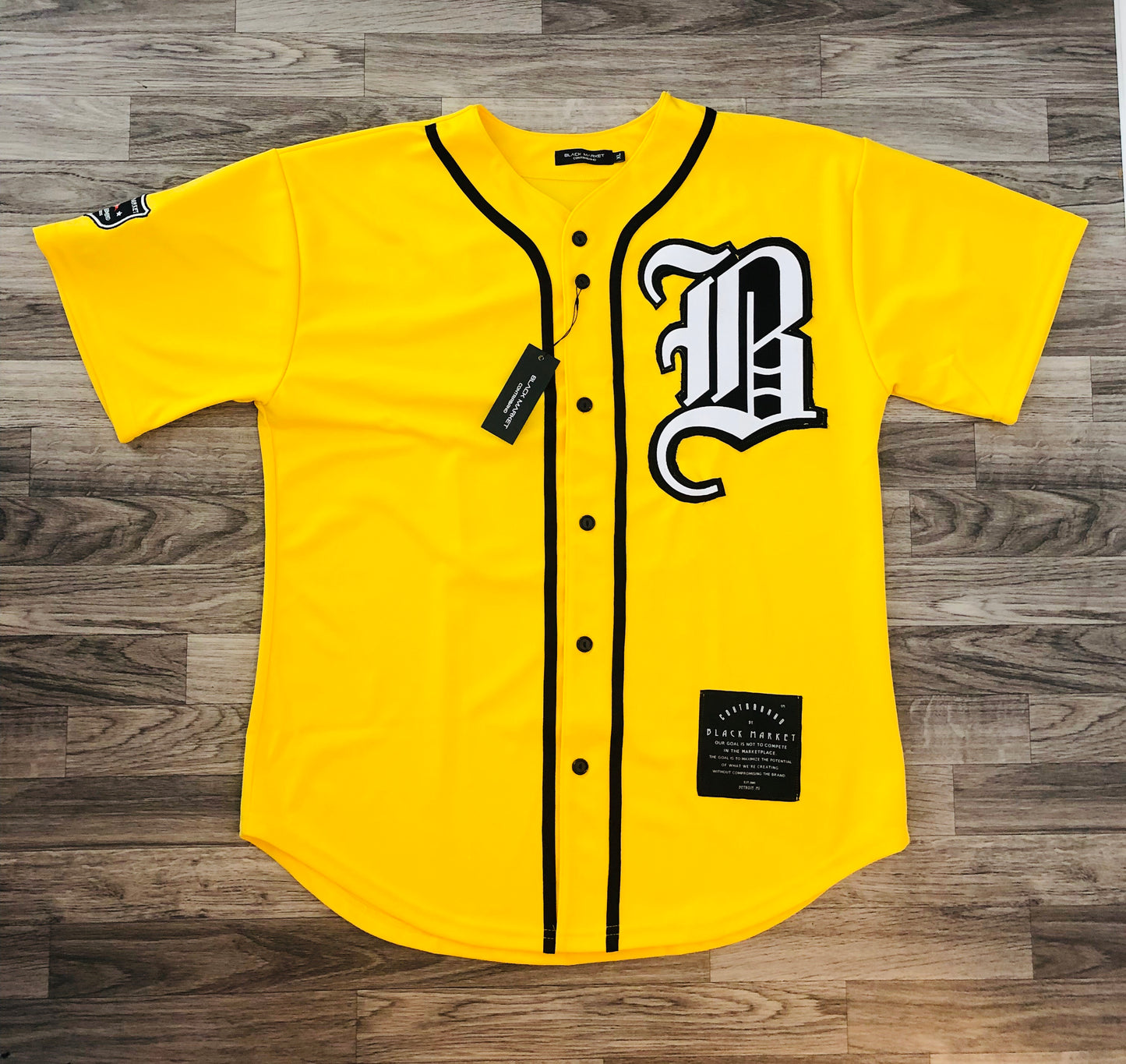 BMC deconstructed B baseball Jersey